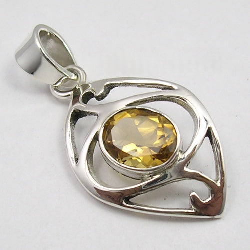 Florence Sterling Silver Pendat