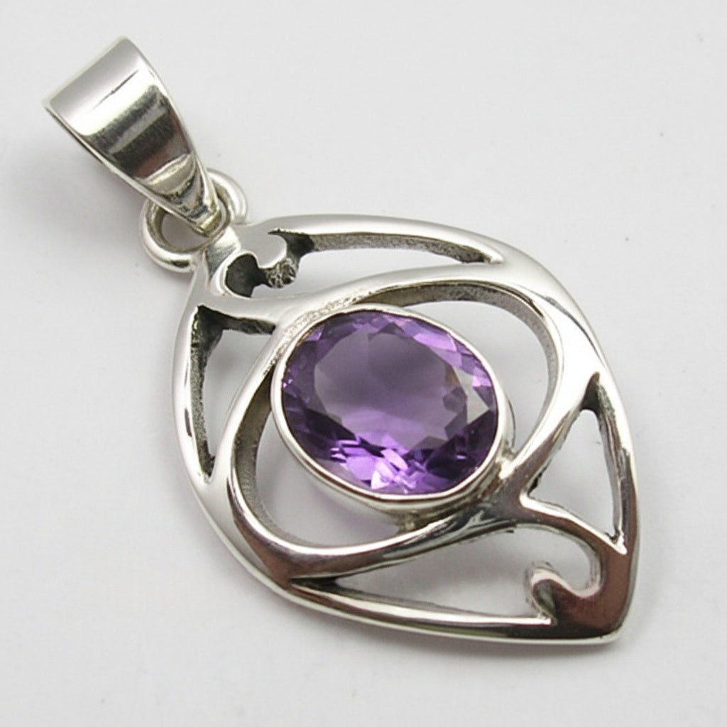 Florence Sterling Silver Pendat
