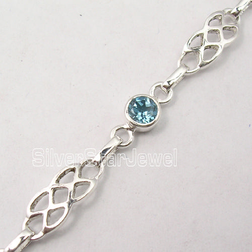 Alessandra Celtic Sterling Silver Bracelet