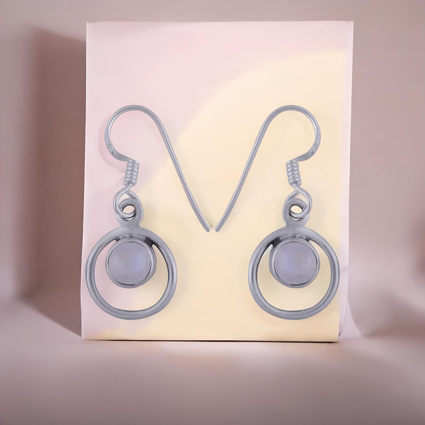 Silver Circle Earring