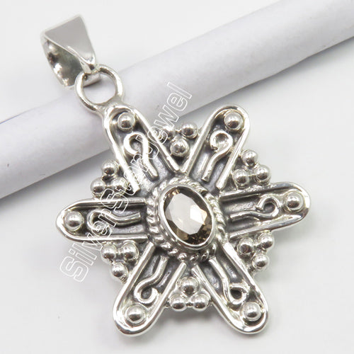 Belinda Smokey Quartz Pendant