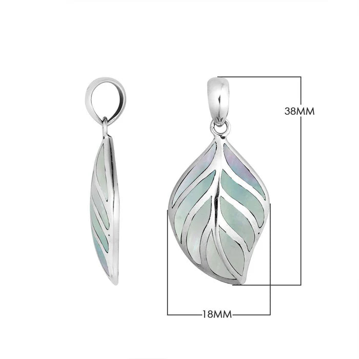 Silver Leaf Pendant
