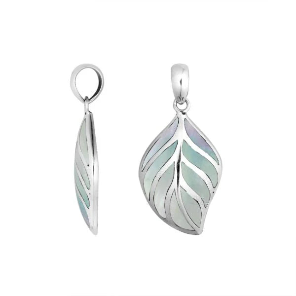 Silver Leaf Pendant