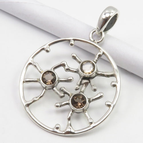 Triple Sun Pendant