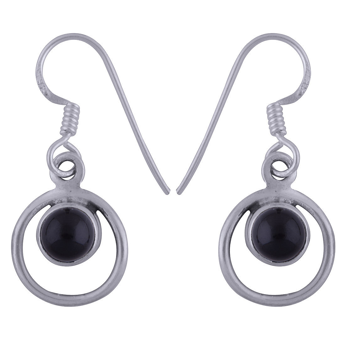 Silver Circle Earring