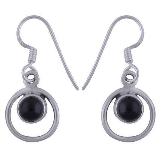 Silver Circle Earring