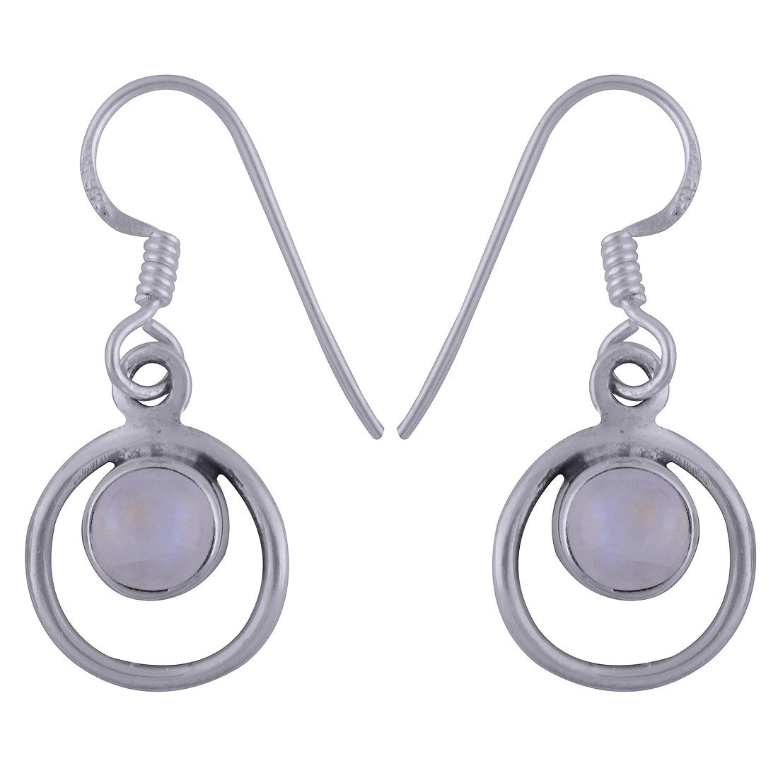 Silver Circle Earring